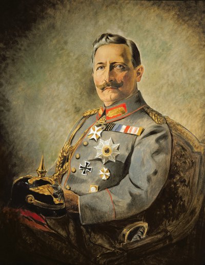 Wilhelm II, Deutscher Kaiser, ca. 1916 von Vienna Nedomansky Studio