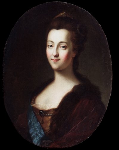 Porträt der Kaiserin Katharina II. von Russland (1729-1796) von Vigilius Erichsen