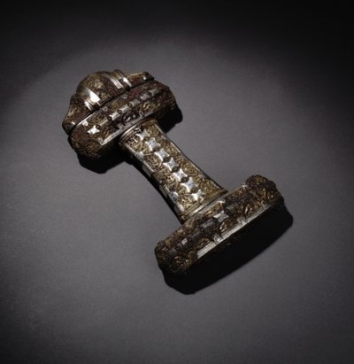 Schwertgriff, von Eigg, Schottland von Viking