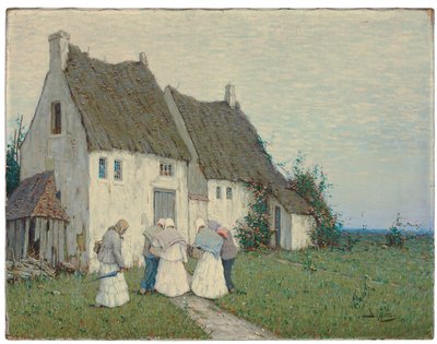 Rückkehr vom Markt, 1911 von Viktor Ivanovich Zarubin