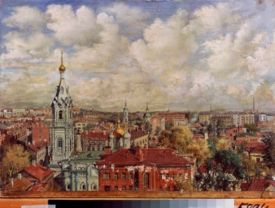 Moskau (Russland) - Gemälde von Viktor Jakovlevich Yakovlev von Viktor Jakovlevich Yakovlev