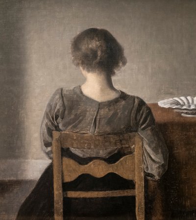 Hvile auch genannt Repos von Vilhelm Hammershoi