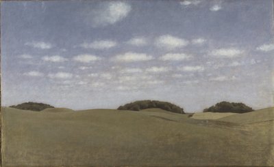 Landschaft, von Lejre von Vilhelm Hammershøi