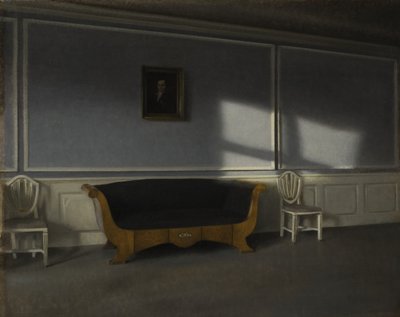 Sonnenschein im Wohnzimmer III, ca. 1905 von Vilhelm Hammershoi