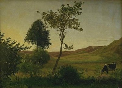Landschaft bei Hald gegen Abend von Vilhelm Kyhn