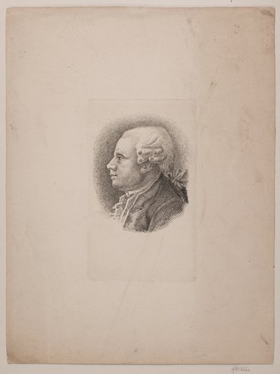 Porträt des Schauspielers Marcus Ulsøe Hortulan von Vilhelm Kyhn