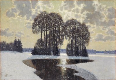 Winter, um 1910 von Vilhelms Purvitis