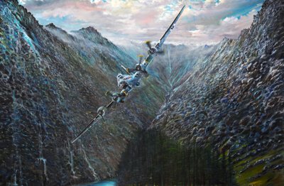 B-17G Schweizer Landung 