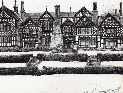 Bramall Hall Bramhall, 2004 von Vincent Alexander Booth