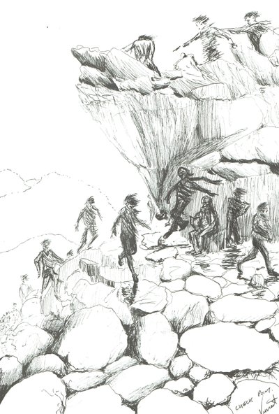 Kontrollpunkt am Gipfel, 2008 von Vincent Alexander Booth