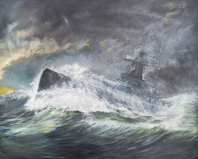 Graf Spee betritt den Indischen Ozean am 3. November 1939, 2006 von Vincent Alexander Booth