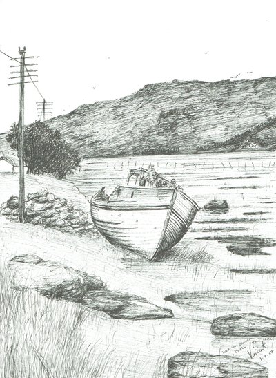 Auf halbem Weg über die Isle of Mull, 2007 von Vincent Alexander Booth
