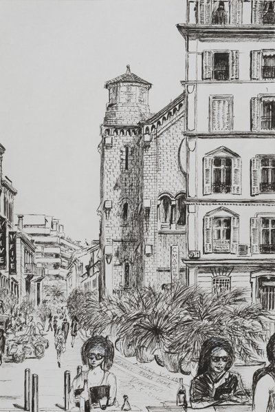 Hotel 5 und Notre Dame Cannes, 2014 von Vincent Alexander Booth