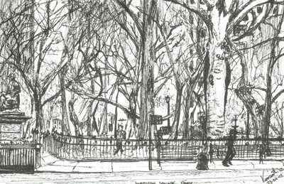 Madison Square Park New York, 2003 von Vincent Alexander Booth