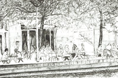 Pitcher and Piano Bar Manchester, 2005 von Vincent Alexander Booth