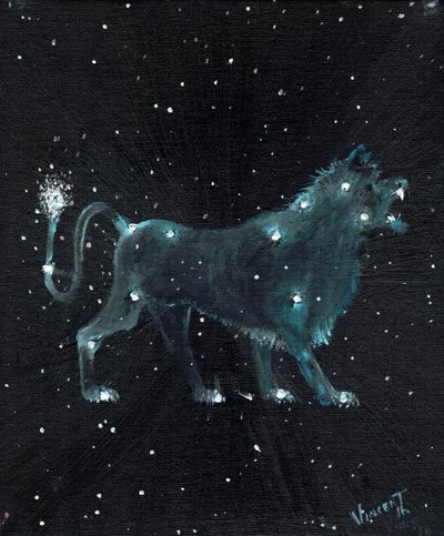 Sternzeichen Löwe, 2016 von Vincent Alexander Booth