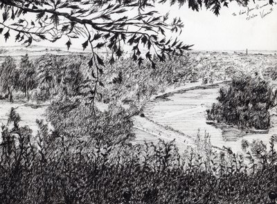 Blick vom Richmond Hill, London von Vincent Alexander Booth