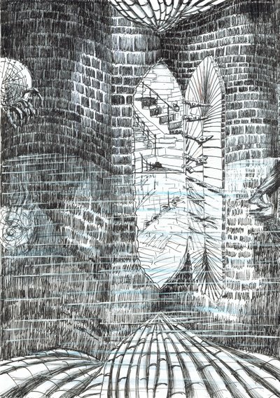 Seite 23, Das Schloss im Wald von Findhorn, 2006 von Vincent Alexander Booth