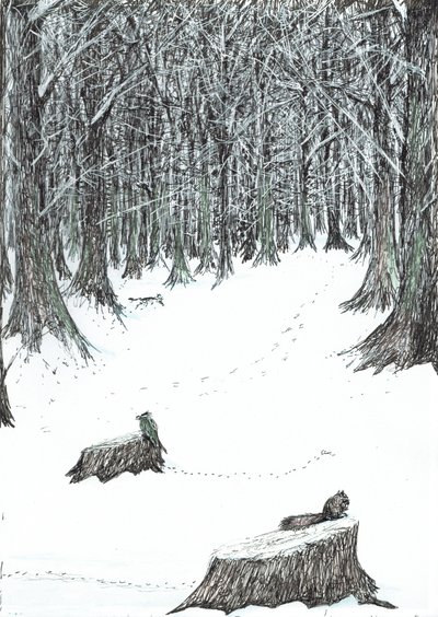 Seite 5, Das Schloss im Wald von Findhorn, 2006 von Vincent Alexander Booth