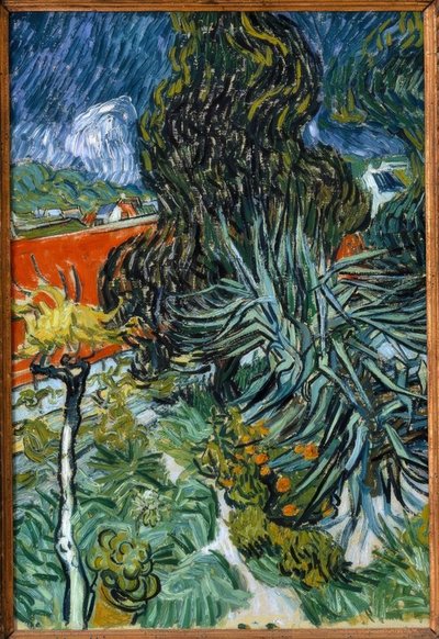 Der Garten von Doktor Gachet in Auvers von Vincent van Gogh