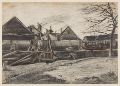 Fabrik in Den Haag von Vincent van Gogh