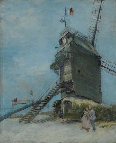 Le Moulin de la Galette, Montmartre, Paris, ca. 1886-87 von Vincent van Gogh