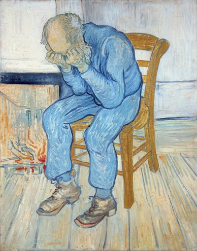 Alter Mann in Trauer (An der Schwelle zur Ewigkeit), 1890 von Vincent van Gogh