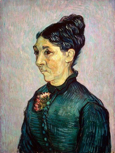 Porträt von Madame Jeanne Lafuye Trabuc, 1889 von Vincent van Gogh