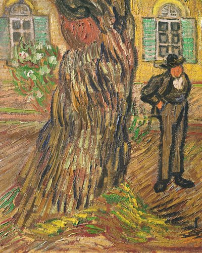 St. Pauls Hospital, St. Remy (Detail) von Vincent van Gogh