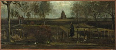 Der Pfarrgarten in Nuenen im Frühling von Vincent van Gogh