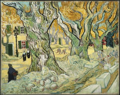 Die Straßenarbeiter von Vincent van Gogh