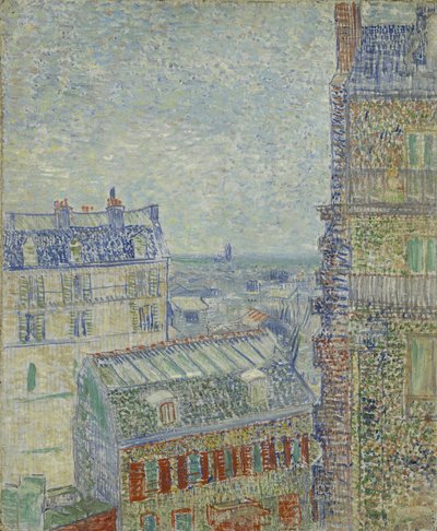 Blick aus Theos Wohnung von Vincent van Gogh