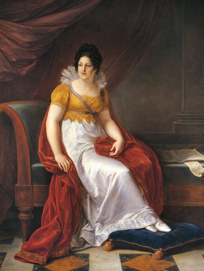 Porträt von Marie Louise, Herzogin von Parma von Vincenzo Camuccini