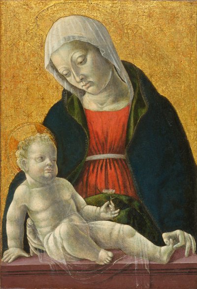 Madonna mit Kind, ca. 1460-1470 von Vincenzo Foppa