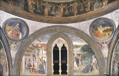 Szenen aus dem Leben des Heiligen Petrus Martyr von Vincenzo Foppa