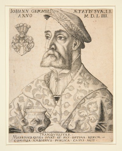 Porträt von Joannes Gemmel von Virgil Solis