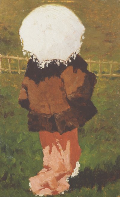 Frau mit Sonnenschirm von Vito d