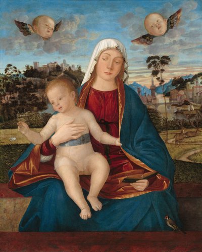Madonna und Kind, ca. 1505-10 von Vittore Carpaccio