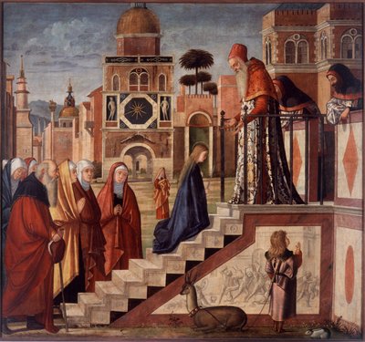 Darstellung der Jungfrau im Tempel von Vittore Carpaccio