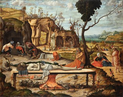 Die Vorbereitung des Grabes Christi von Vittore Carpaccio