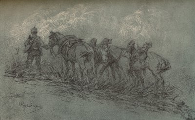 Kreidestudie von Vittorio Guaccimanni, um 1900 von Vittorio Guaccimanni