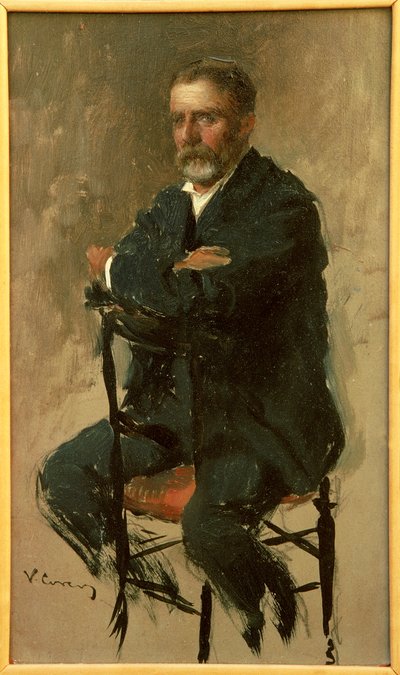 Porträt von Renato Fucini, italienischer Schriftsteller von Vittorio Matteo Corcos