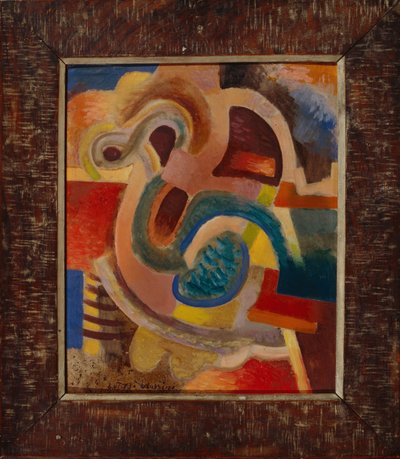 Abstrakte Komposition Nr. 8, 1913 von Daniel Vladimir Baranoff Rossine