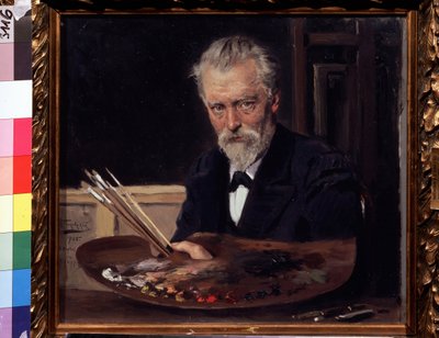 Selbstporträt von Vladimir Egorovic Makovsky