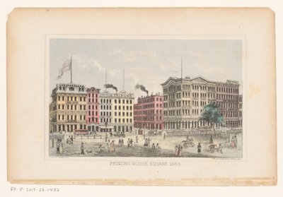 Park Row, Manhattan von W.C. Rogers and Co.