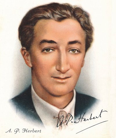 AP Herbert, 1937 von WD and HO Wills
