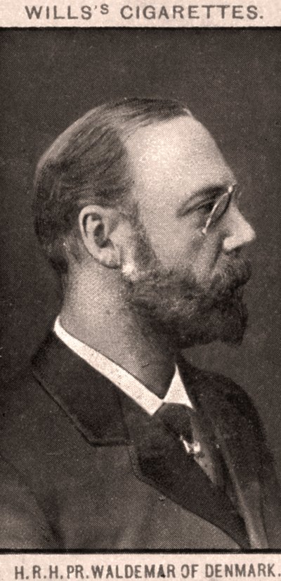 H.R.H, PR. Waldemar von Dänemark, 1908 von WD and HO Wills