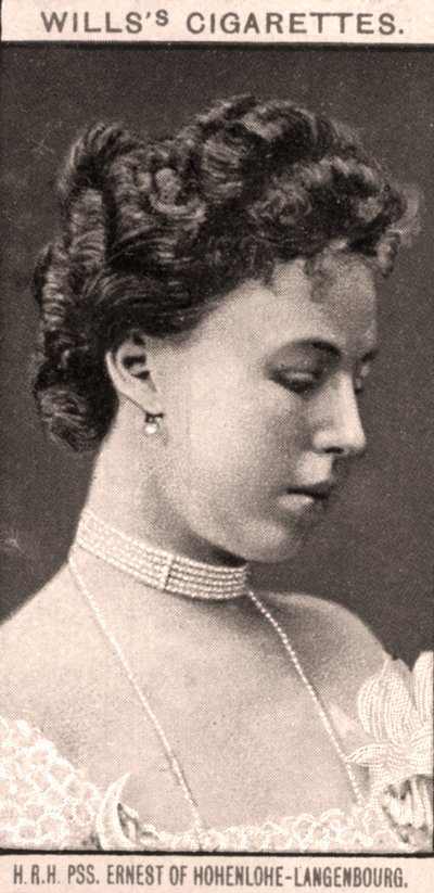 H.R.H, PSS. Ernst von Hohenlohe-Langenburg, 1908 von WD and HO Wills
