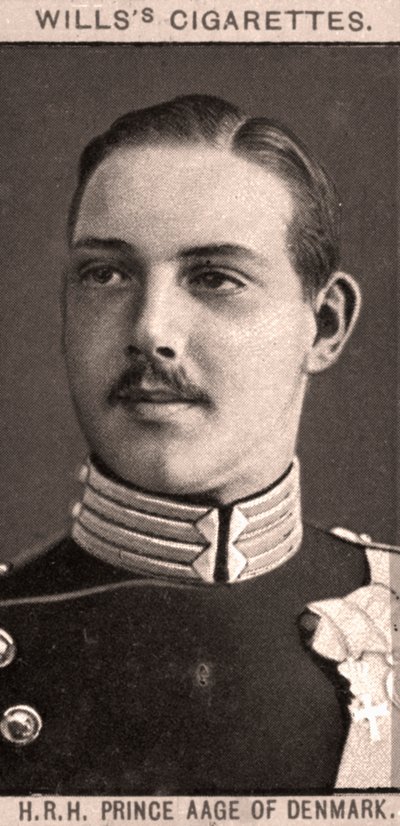 Prinz Aage von Dänemark, 1908 von WD and HO Wills
