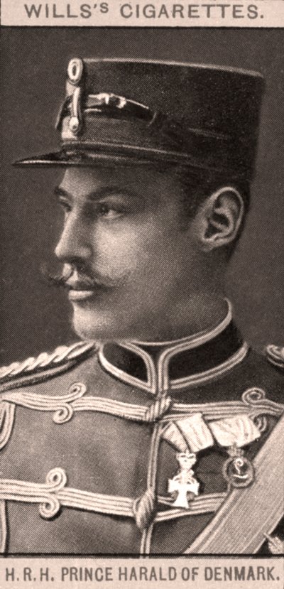 S.K.H. Prinz Harald von Dänemark, 1908 von WD and HO Wills